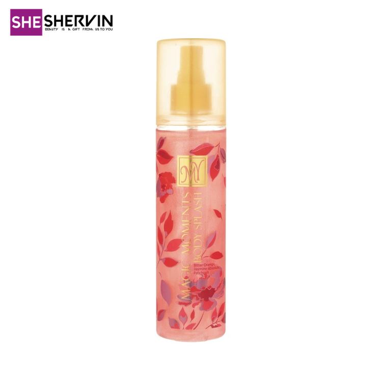 بادی اسپلش زنانه شاین صورتی مای مدل Magic Moment بادی اسپلش زنانه شاین صورتی مای مدل Magic Moment