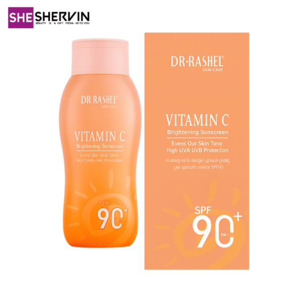ضد آفتاب روشن کننده بدن ویتامین C دکتر راشلSPF 90+
