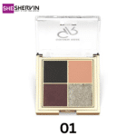 سایه چهار رنگ کواترو گلدن رزGolden Rose Quattro Eyeshadow Palette