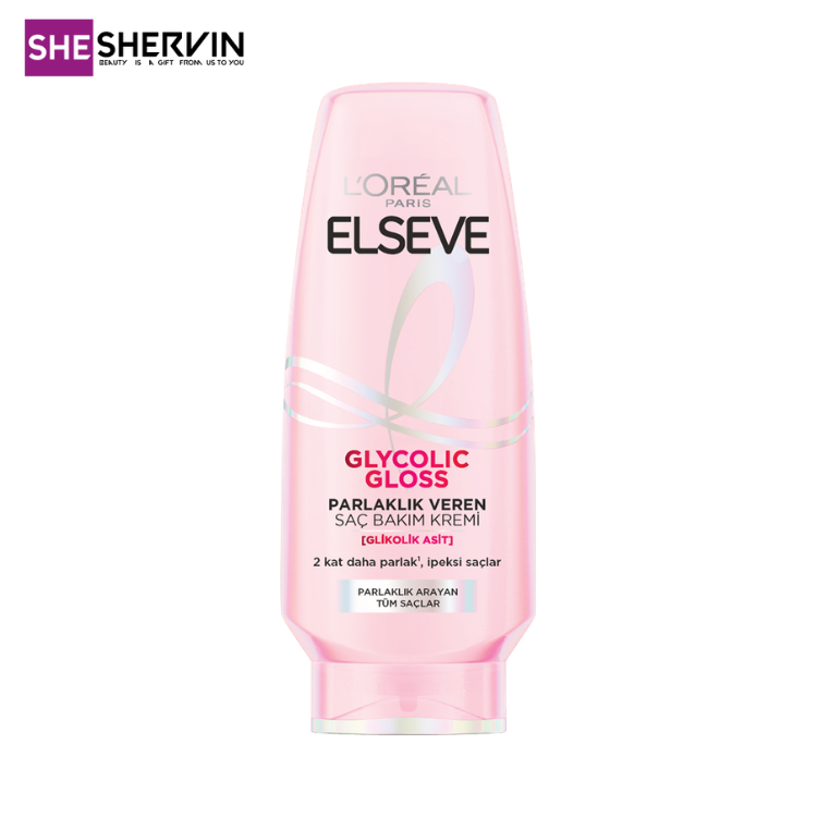 نرمکننده درخشانکننده مو خشک لورآل مدل Glycolic Gloss نرمکننده درخشانکننده مو خشک لورآل مدل Glycolic Gloss