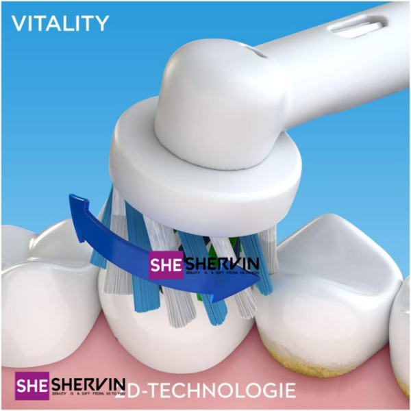 مسواک برقی اورال بی مدل Vitality 100 مشکی