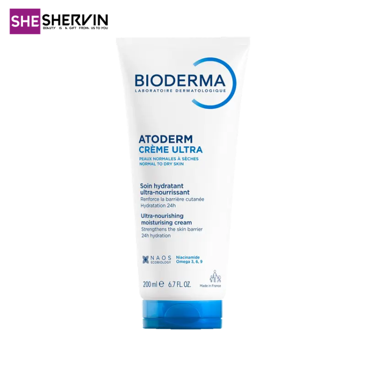 کرم مرطوب کننده صورت و بدن اتودرم بایودرما200ml کرم مرطوب کننده صورت و بدن اتودرم بایودرما200ml