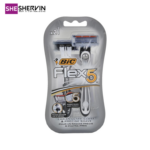تیخ بیک مردانه 5لبه مدل Flex 5 بسته 2 عددی