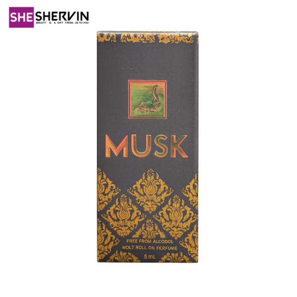 عطر رولی الماس رایحه مشکMusk حجم6ml