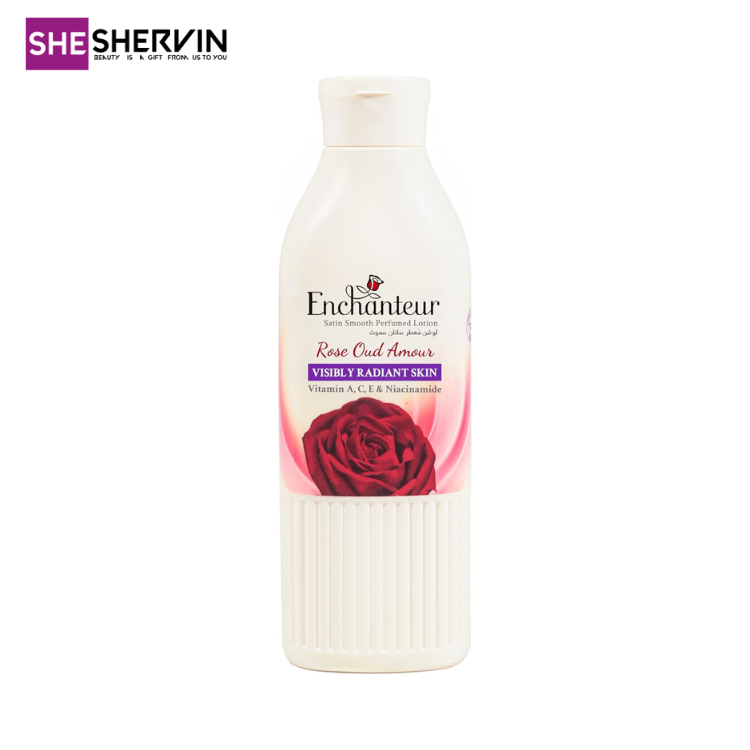 لوسیون بدن انشانتر قرمز مدل عود رزRose Oudحجم250ml لوسیون بدن انشانتر قرمز مدل عود رزRose Oudحجم250ml