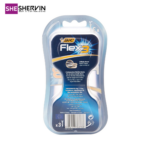 تیغ اصلاح بیک سه لبه مدل Flex 3 Comfort بسته ۳ عددی