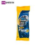 تیغ اصلاح سه لبه بیک مدل Flex 3 بسته 3 عددی