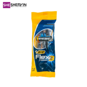 تیغ اصلاح سه لبه بیک مدل Flex 3 بسته 3 عددی