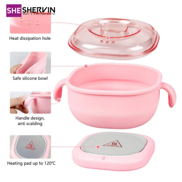 دستگاه وکس سیلیکونی تاشو Wax Warmer