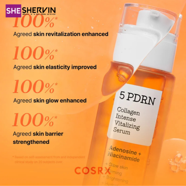 سرم کوزارکس 5 PDRN کلاژن اینتنس وایتالایزینگ