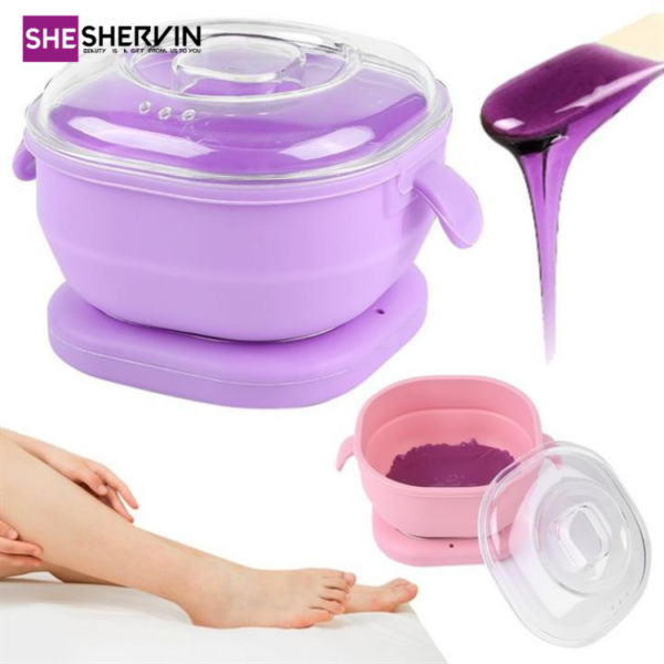 دستگاه وکس سیلیکونی تاشو Wax Warmer
