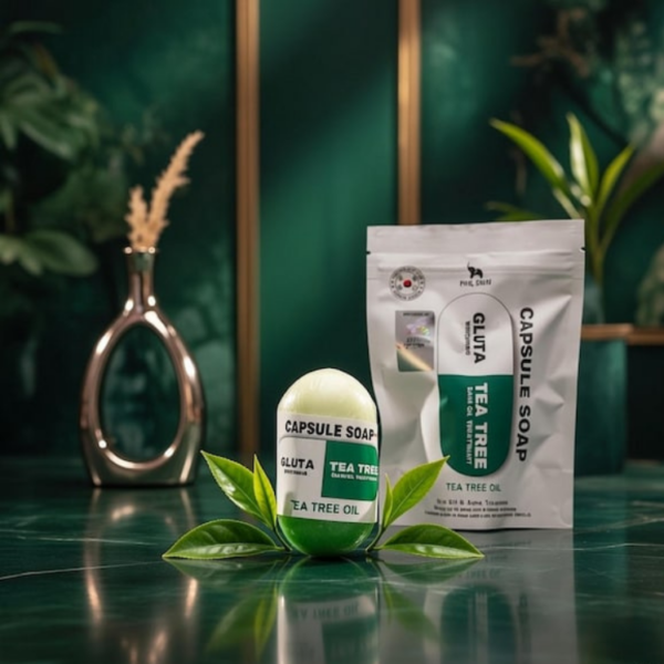 صابون کپسولی فیل اسکین مدل چای سبز