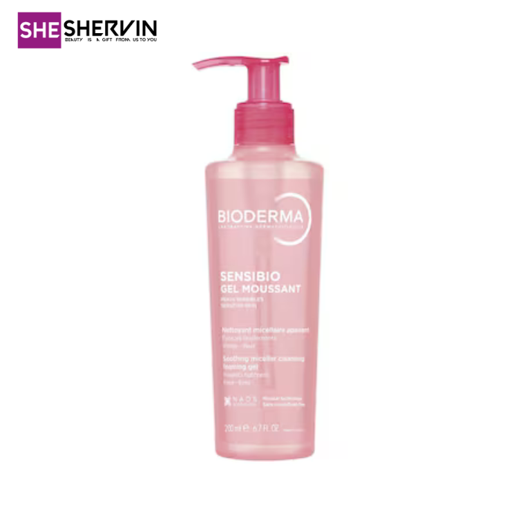 ژل شستشوی صورت بایودرما برای پوست حساس 200ml ژل شستشوی صورت بایودرما برای پوست حساس 200ml