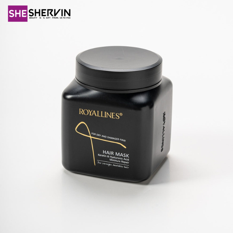 ماسک مو آبرسان هیالورونیک اسید رویال لاینزROYALLINES Hyaluronic Acid Moisture Repair Hair Mask 800ml ماسک مو آبرسان هیالورونیک اسید رویال لاینزROYALLINES Hyaluronic Acid Moisture Repair Hair Mask 800ml