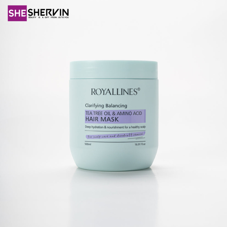ماسک مو پاککننده و متعادلکننده چربی سر رویال لاینز ROYALLINES Clarifying Balancing Hair Mask 500ml ماسک مو پاککننده و متعادلکننده چربی سر رویال لاینز ROYALLINES Clarifying Balancing Hair Mask 500ml