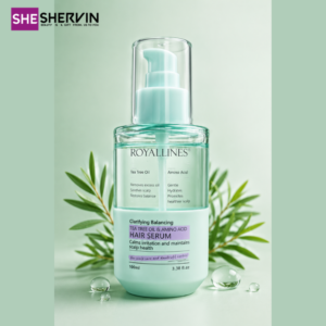 سرم موی اسکالپ روغن درخت چای وآمینو اسید رویال لاینز100ml