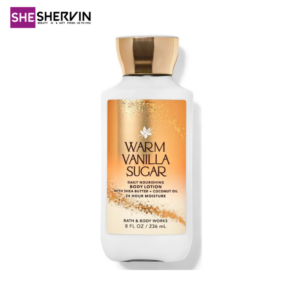 لوسیون بدن بث اند بادی ورکز رایحه وارم وانیلا شوگر Bath & Body Works Warm Vanilla Sugar
