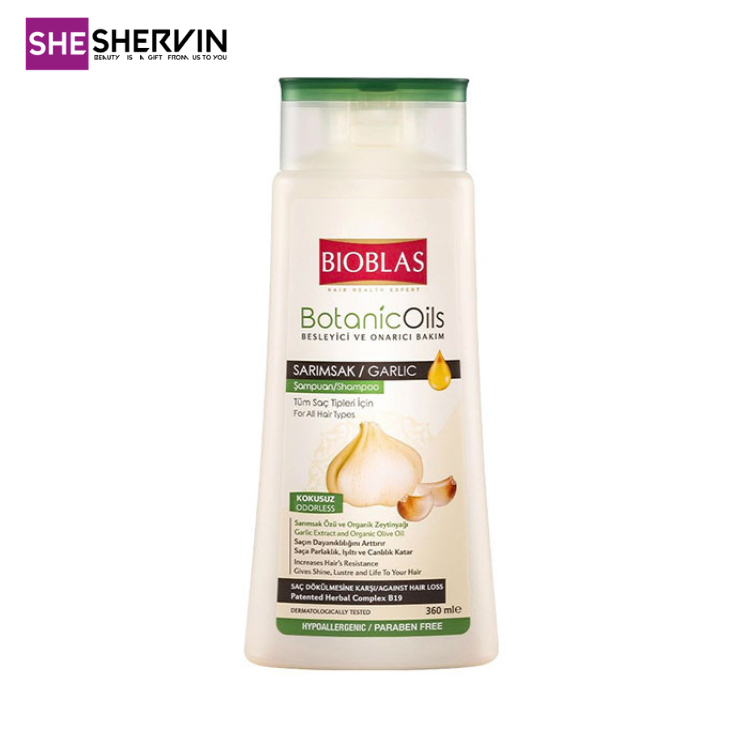 شامپو سیر بیوبلاس 360ml شامپو سیر بیوبلاس 360ml
