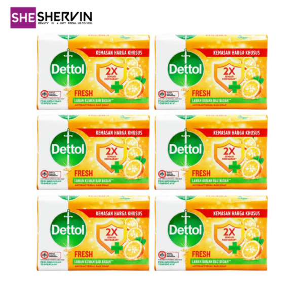صابون آنتی‌باکتریال دتول فرش Freshوزن 100g