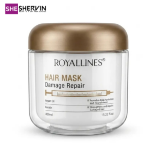 ماسک مو ترمیم‌کننده رویال لاینز ROYALLINES Damage Repair Hair Mask 450ml