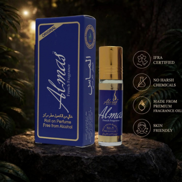 عطر روغنی فرانسوی الماس آبی French Blue 6ml