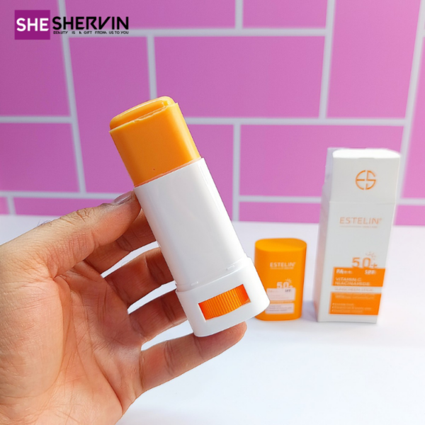 ضد آفتاب استیکی استلین ویتامین سی spf50++++