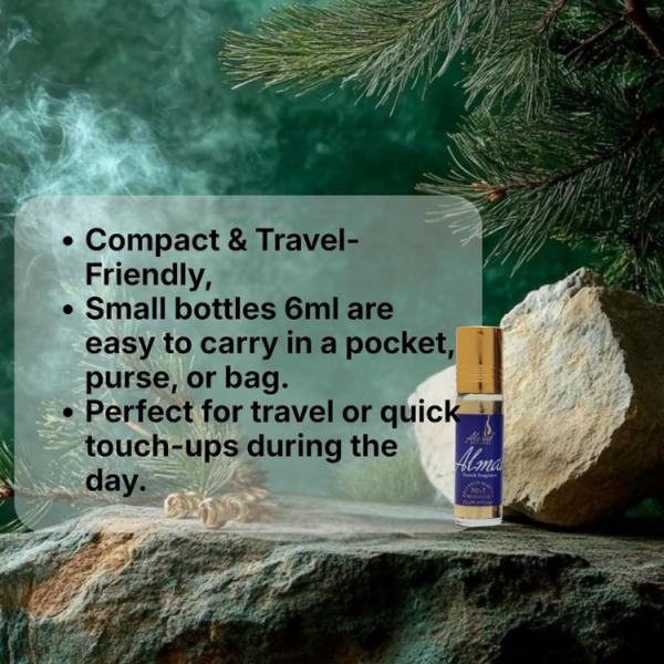 عطر روغنی فرانسوی الماس آبی French Blue 6ml