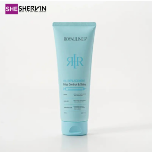 کرم مو ضد وز و براق‌کننده رویال لاینزROYALLINES Protein & Castor Oil Frizz Control & Shine 250ml