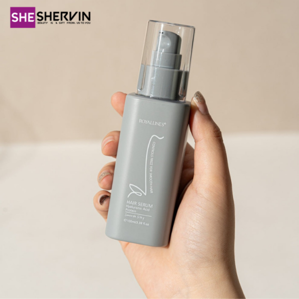 سرم مو پروتئین و هیالورونیک اسید رویال لاینز100ml