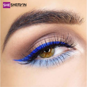 خط چشم آبی گلدن رز مدل Cat Eyes