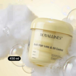 ماسک مو ضد ریزش رویال لاینزROYALLINES Anti Hair Fall Hair Mask 450ml
