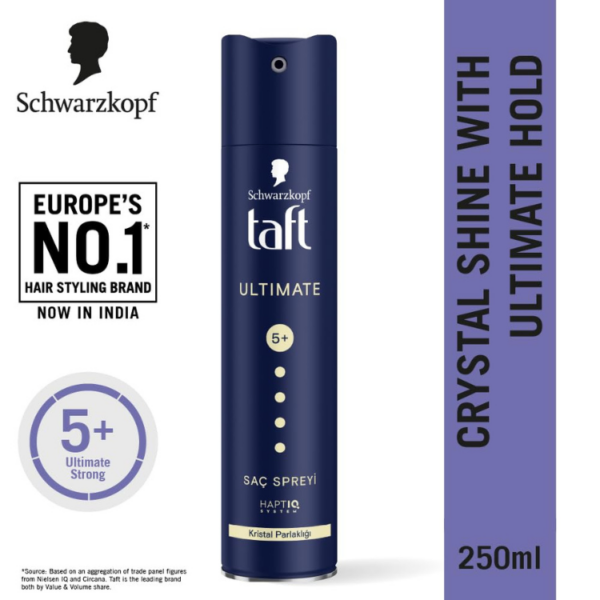 اسپری مو تافت شوارتسکف مدل التیمات شاین Ultimate Crystal Shine 250ml