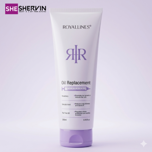 کرم مو ضد شوره رویال لاینز ROYALLINES Rosemary & Salicylic Acid Anti-Dandruff 250ml