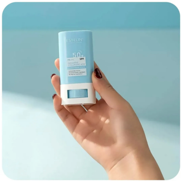 ضد آفتاب استیکی استلین سرامید و هیالورونیک اسید SPF50 PA+++