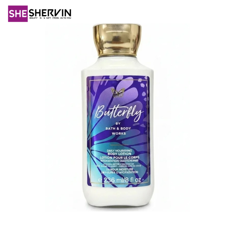 لوسیون بدن بث اند بادی ورکز رایحه باترفلایBath & Body Works Butterfly لوسیون بدن بث اند بادی ورکز رایحه باترفلایBath & Body Works Butterfly