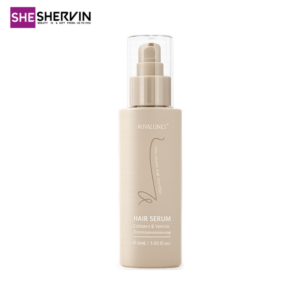 سرم مو حجم‌دهنده و آبرسان کلاژن و کراتین رویال لاینز100ml