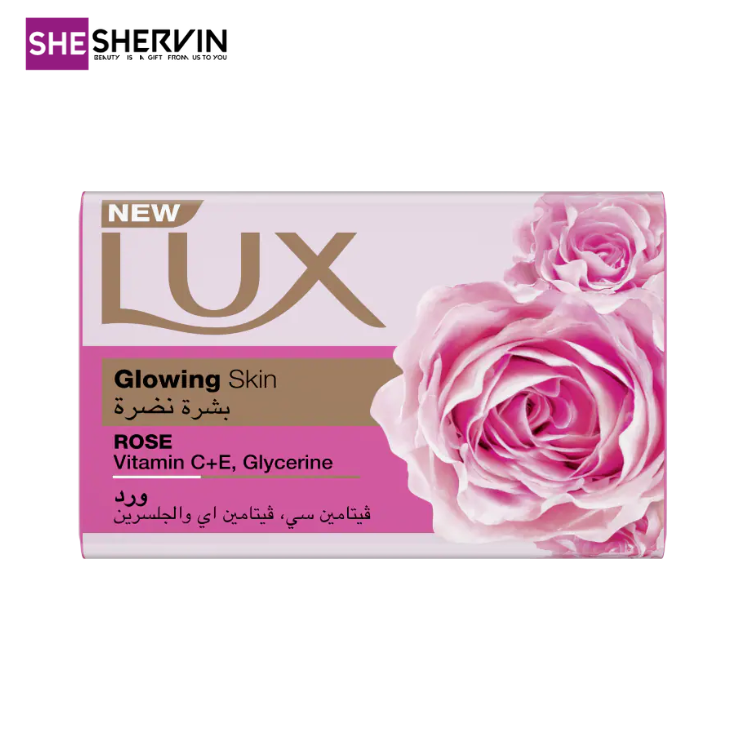 صابون لوکس گل رز Glowing Skinعربی 170g صابون لوکس گل رز Glowing Skinعربی 170g