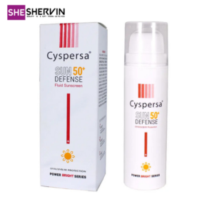 کرم ضد آفتاب بی‌رنگ فلوئیدی پاوربرایت SPF50 سیسپرسا