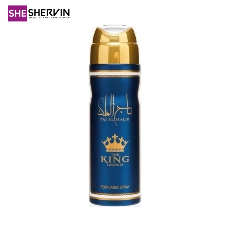 اسپری بدن تاج الملک ارض الزعفران 200ml اسپری بدن تاج الملک ارض الزعفران 200ml