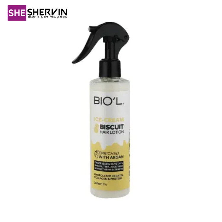 لوسیون مو بستنی بیسکوئیتی بیول 250ML لوسیون مو بستنی بیسکوئیتی بیول 250ML