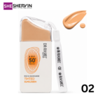ضد آفتاب رنگی برنج و نیاسینامید دکتر راشل SPF50+++