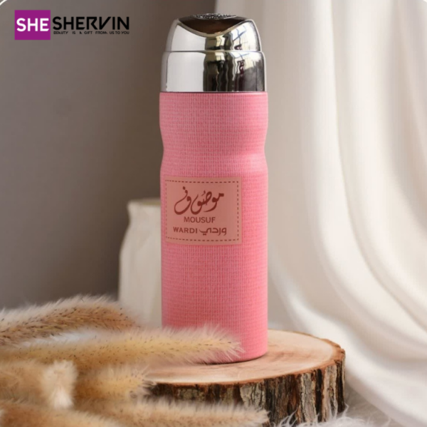 اسپری موصوف وردی صورتی ارض الزعفران200ml