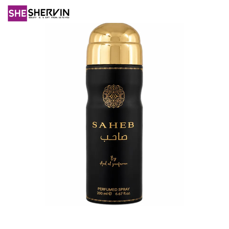 اسپری صاحب مشکی ارض الزعفران 200ml اسپری صاحب مشکی ارض الزعفران 200ml