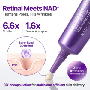 کرم دور چشم ضدچروک رتینول نامبوزین Numbuzin No.9 NAD+ Retinal