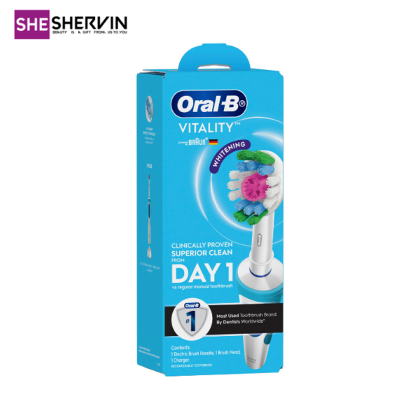 مسواک برقی سفید کننده اورال بی ویتالیتی Oral-B Vitality Whitening