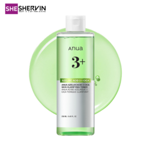 تونر تسکین دهنده و ضد جوش آزلائیک اسید و سیکا آنوا 250ml