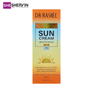 کرم ضد آفتاب و روشن کننده دکتر راشل75spf+++