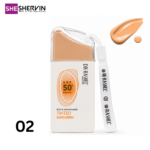 ضد آفتاب رنگی برنج و نیاسینامید SPF50+ Rice & Niacinamide دکتر راشل