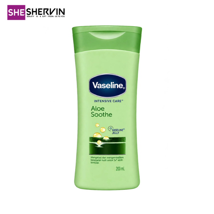 لوسیون بدن آلوئه ورا وازلین200ml لوسیون بدن آلوئه ورا وازلین200ml